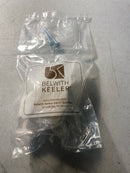 Belwith-Keeler B077460-BGB Brownstone Collection Knob 1-3/8 Inch Square Brushed Golden Brass Finish