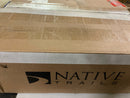 Native Trails NSL2116-E NativeStone 21" Rectangular Concrete Undermount Bathroom Sink - Earth