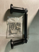 Delta 784500-BL Broderick Wall Mounted Pivoting Toilet Paper Holder - Matte Black