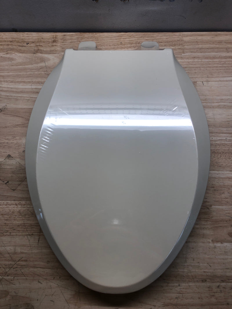Kohler K-4636-RL-47 Cachet Elongated Closed-Front Toilet Seat with Soft Close and Quick Release - Almond