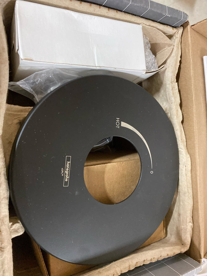 Hansgrohe 30381267 WIP Trim, Matte Black*NEW*