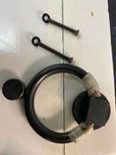 Baldwin 0195102 Ring Style Solid Brass Door Knocker - Oil Rubbed Bronze