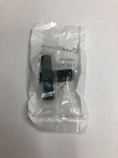 Alno A2901-MB Vita Bella 1-3/4" Modern Knurled T Bar Cabinet Knob with Eye Post - Matte Black