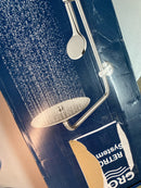 Grohe 27867001 Retro-Fit 2.5 GPM Shower System with Multi Function Shower Head, Slide Bar, Hand Shower and 17-11/16" Swivel Shower Arm - Starlight Chrome