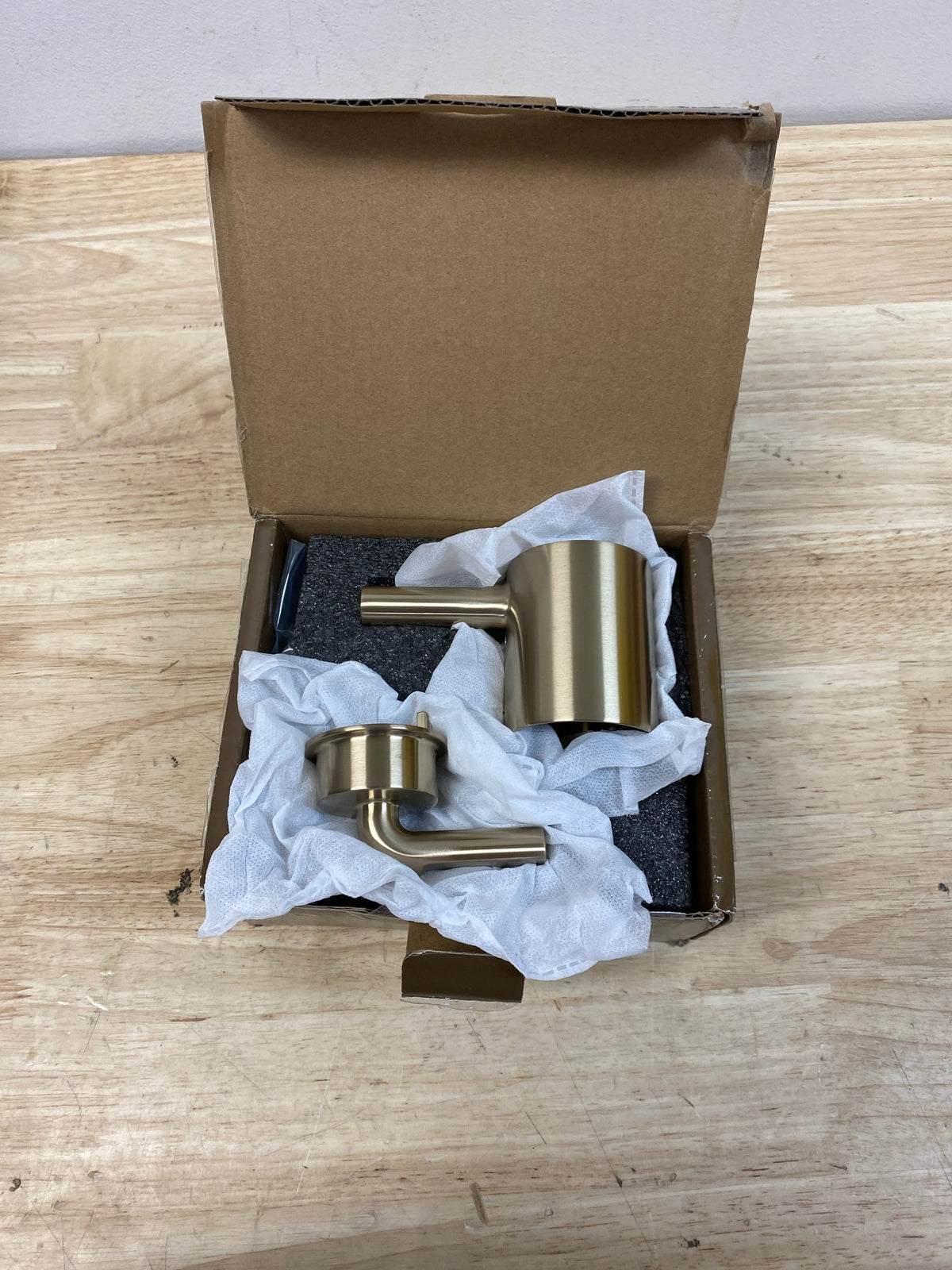 Brizo HL6039-GL Litze Handle Kit for Thermostatic Valve Trim with Integrated Volume Control - Notch Lever Handle - Luxe Gold