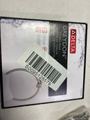 Delta GDN46-DN Greydon Wall Mounted Round Closed Towel Ring Bath Hardware Accessory in Brushed Nickel