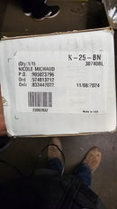 Victoria and Albert K-25-BN 1-1/4" Push Drain Assembly - Brushed Nickel