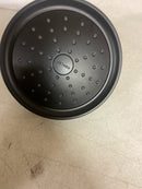 Kohler K-939-G-BL Purist 1-Spray Patterns 5.5 in. Wall Mount Fixed Shower Head in Matte Black