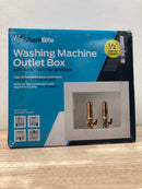 Sharkbite 25031 1/2 in. Push-to-Connect x 3/4 in. MHT Brass Washing Machine Outlet Box with Water Hammer Arrestors