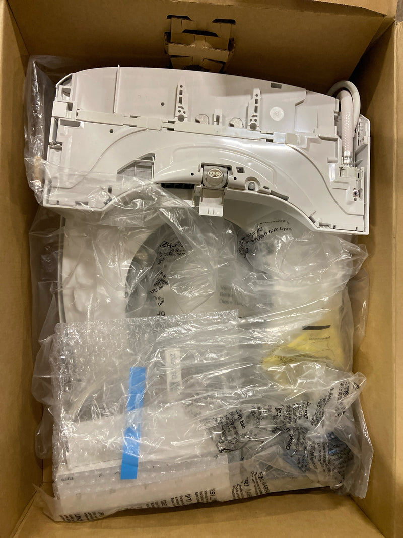 TOTO WASHLET S5 Electronic Bidet Toilet Seat with Instantaneous Water Heating, PREMIST and EWATER+ Wand Cleaning, Elongated, Cotton White - SW3446