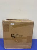 Elegant Lighting LD2218BR Baxter 3 Light 21" Wide Multi Light Pendant with Clear Glass - Brass / Clear