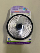 ShowerShroom Ultra Edition Brushed Stainless Steel Drain Protector, 1 Pack