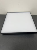 Maxim 57669WTBK 11" Wide Integrated LED Flush Mount Ceiling Fixture - Black