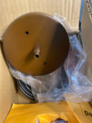 Justice Design Group ALR-8815-10-DBRZ 1 Light Mini Pendant from the Alabaster Rocks! Collection - Dark Bronze