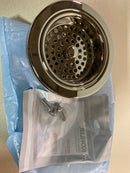 Kohler K-8799-SN Duostrainer Basket Strainer and Sink Drain - Polished Nickel