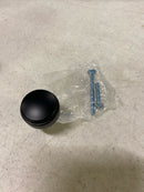 Jeffrey Alexander 1-1/8" Diameter Matte Black Hayworth Cabinet Knob