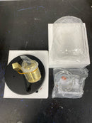 Forte 5724-01-62 One Light Wall Sconce, Gold