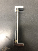 Sietto P-1200-PC Affinity 5-5/8 Inch Center to Center Handle Cabinet Pull with Clear Glass - Polished Chrome