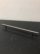 12" Bar Cabinet Pull with 9" Center to Center Satin Nickel Finish