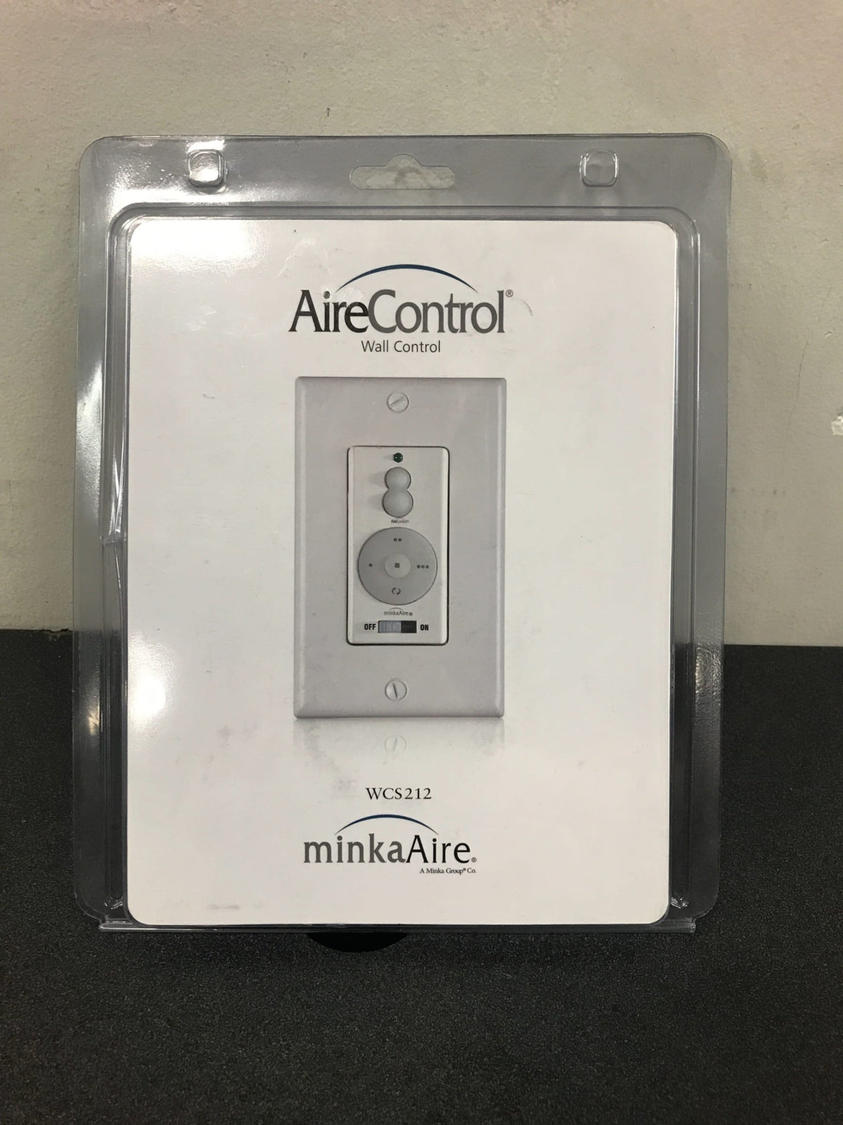 Minka Aire 3-Speed Off-White Wall-Mount Ceiling Fan Remote Control