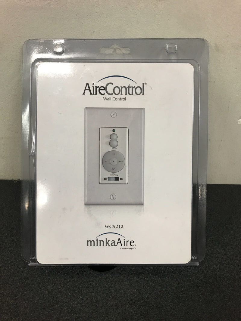 Minka Aire 3-Speed Off-White Wall-Mount Ceiling Fan Remote Control