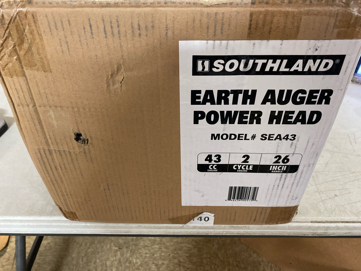Southland Earth Auger SEA43 Head Unit, 43cc, 2-Cycle