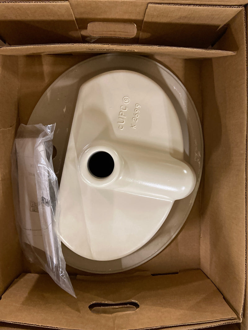 Kohler K-2699-1-0 Bryant 20.1 in. x 16.5 in. Drop-In Bathroom Sink in White Vitreous China