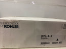 KOHLER Serif Drop-in bathroom sink with 8" widespread faucet holes