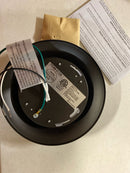 Westinghouse 6133800 Makira 6" Wide Flush Mount Bowl Ceiling Fixture with Shade - Black / Bronze