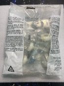 Johnson Hardware JH10312702 Hardware Set with Standard Wheels for 100 Series Pocket Doors - Brass / Aluminum