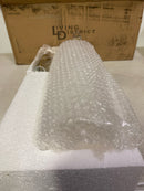Living District Savant 4.5" Wall Sconce Clear Shade in Satin Gold