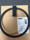 Amerock BH36082MB Monument 6-1/2" Wall Mounted Towel Ring - Matte Black