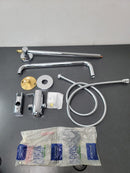 Grohe 26486000 Retro-Fit Single Handle Thermostatic Shower System 18" Center to Center - Less Shower Head and Handshower - Starlight Chrome