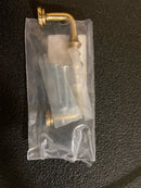 Emtek 86128US3 Spindle 3 Inch Center to Center Handle Cabinet Pull - Polished Brass