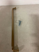 Amerock Coble 12-5/8 inch (320mm) Center-to-Center Champagne Bronze Cabinet Pull, BP37668CZ