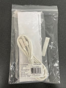 Kichler DLE06WH 6 Foot Direct-to-Ceiling Extension Cord - White