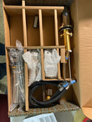 Brizo Levoir: Widespread Lavatory Faucet with Low Spout - Less Handles 1.2 GPM - 65397LF-PNLHP-ECO