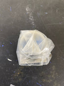 Sure-Loc BG100-SQ 32D Bergen Non-Turning One-Sided Dummy Door Knob with Square Rose - Satin Stainless