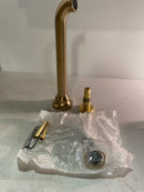 Brizo T70465-GLLHP Beauclere 2 Handle Wall Mounted Tub Filler - Less Handles and Rough In - Luxe Gold