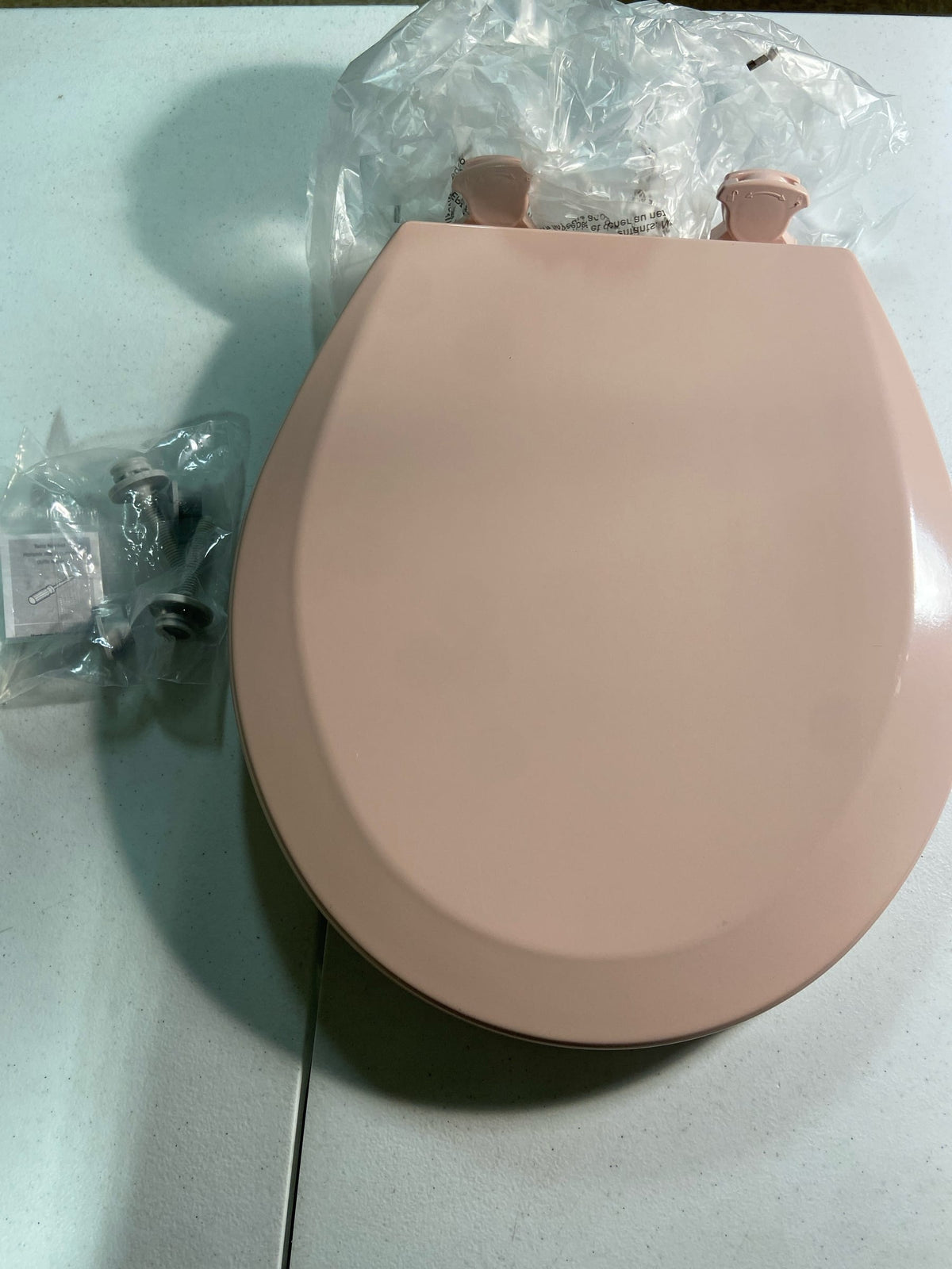 Bemis 500EC 063 Round Closed-Front Toilet SeatQuick Release - Venetian Pink