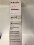 Delta Trinsic 24-in Champagne Bronze Wall Mount Single Towel Bar