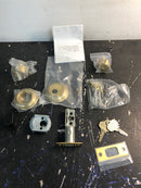 Baldwin 8232033 Traditional Style Double Cylinder Deadbolt - Vintage Brass