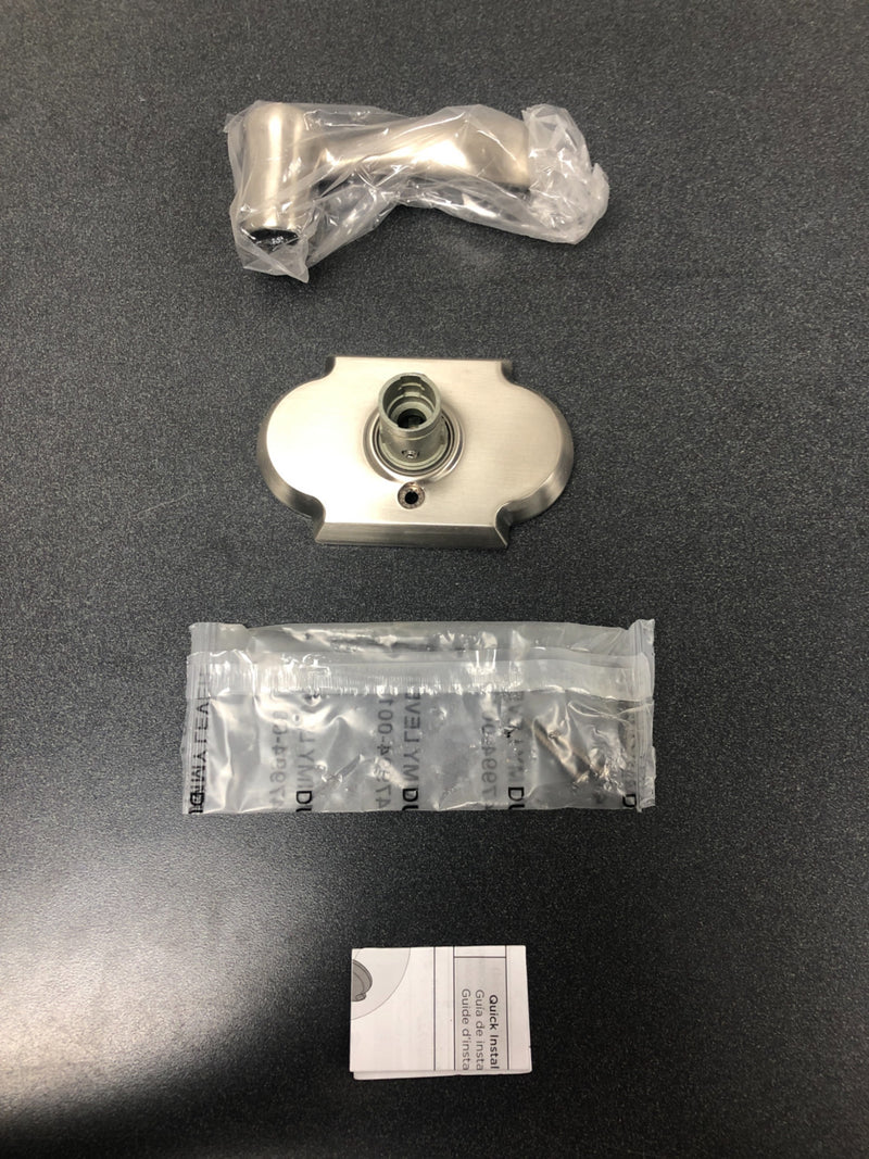 Kwikset 788AULLH-15 Austin Left Handed Non-Turning One-Sided Dummy Door Lever - Satin Nickel