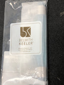 Belwith Keeler B076307GC-14 Chrysalis 5-1/16~ Inch (128 mm) Center to Center Luxury Glam Glass Cabinet Handle / Drawer Pull with Wire Wrap Accent - Polished Nickel With Cerulean Glass