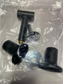 Pfister HSK-70SHWB Modern Round Retrofit Shower with Hand Shower, Slide Bar, Shower Arm, and Hose - Matte Black
