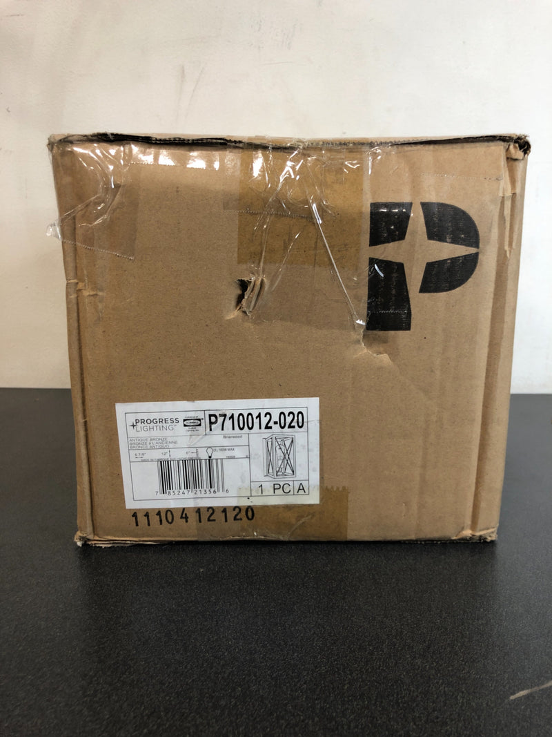 Progress Lighting Briarwood Single Light 12" High Wall Sconce