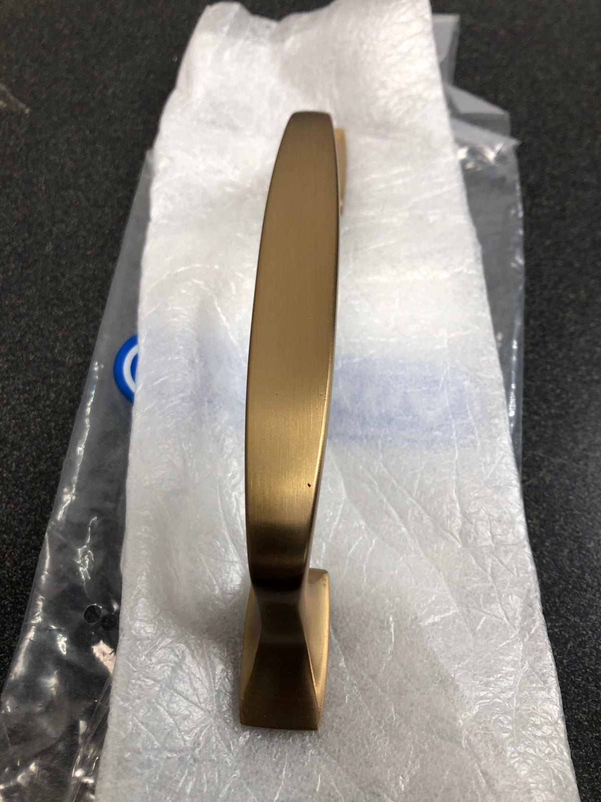 Amerock BP55317CZ Highland Ridge 3-3/4 Inch Center to Center Handle Cabinet Pull - Champagne Bronze