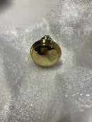 Baldwin 4456031BIN Severin Fayerman 1-1/4 Inch Mushroom Cabinet Knob from the Estate Collection - Non-Lacquered Brass