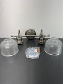 Progress Lighting Archie 2-Light Antique Nickel Vanity Fixture