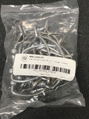 Signature Hardware 466825 Open Shower Curtain Rings - Set of 12 - Chrome